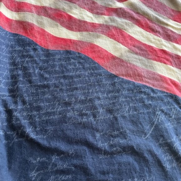 American Summer Clothing Co Mens Polo American Flag Patriotic Design Size XL - Picture 6 of 7